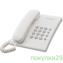Телефон KX-TS2350RUW (белый)