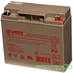 Батарея Sven SV12170 (12V 17Ah)  батарея аккумуляторная