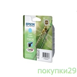 Картридж C13T11254A10/C13T08254A Epson картридж для St.Ph. R270/R290/RX590 (голубой)