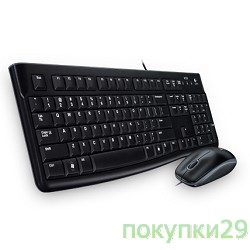 Клавиатура 920-002561 Клавиатура Logitech Desktop MK120 USB