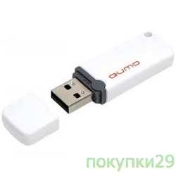 Носитель информации USB 2.0 QUMO 16GB Optiva 02 White QM16GUD-OP2-white