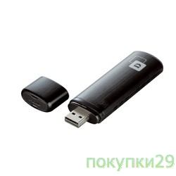 Сетевое оборудование D-Link DWA-182/A1A Wireless AC1200 Dual Band USB Adapter