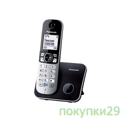 Радиотелефон KX-TG6811RUB  (черный)