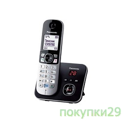 Радиотелефон KX-TG6821RUB  (черный)