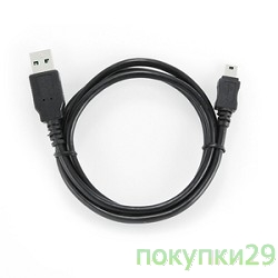 Кабель Кабель USB 2.0 Gembird/Cablexpert CC-5PUSB2D-1M, мультиразъем USB, AM/miniB 5P, 1м CC-5PUSB2D-1M