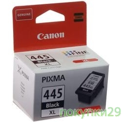 Картридж PG-445XL 8282B001 Картридж струйный Canon PG-445XL  для MG2540. Чёрный. 400 страниц (русифицированная упаковка)