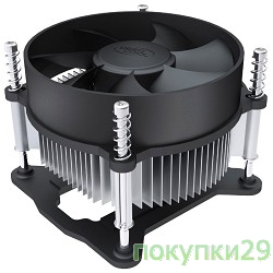 Вентиляторы Cooler Deepcool CK-11508 Soc-1150/1155/1156 3pin 25dB Al 65W 245g screw