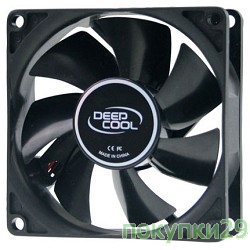 Вентиляторы Case fan Deepcool XFAN 80  80x80x25 Molex 20dB 1800rpm 82g