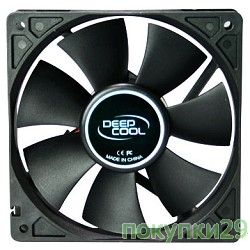 Вентиляторы Case fan Deepcool XFAN 120  120x120x25 3pin 26dB 1300rpm 180g