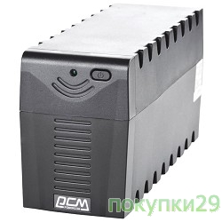 UPS Powercom RPT-600A {600ВА/ 360 Вт, AVR, 3 розетки IEC320 C13 с резервным питанием}