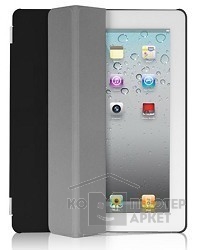 Аксессуары для планшетов Apple Чехол-крышка тонкий пластиковый LUXA2 для iPad2 Tough Case Plus/Black